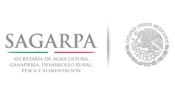 Logotipo de la Secretaría de Agricultura, Ganadería, Desarrollo Rural, Pesca y Alimentación (SAGARPA)